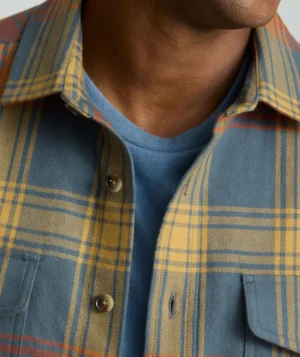 Button-Down Shirts|Jackets & Vests>UNTUCKit Brushed Overshirt Gray