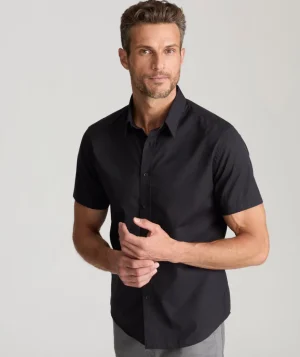 Button-Down Shirts>UNTUCKit Classic Short-Sleeve Coufran Shirt