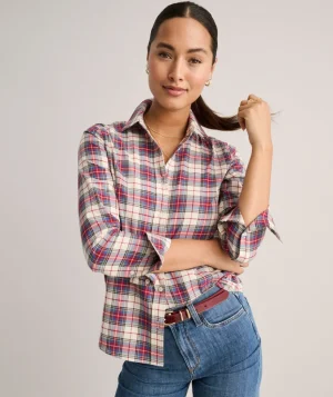Shirts|Dresses>UNTUCKit Cotton Sadie Shirt Plaid