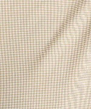 Button-Down Shirts>UNTUCKit CottonTek™ Kleinwood Shirt - FINAL SALE Tan Gingham
