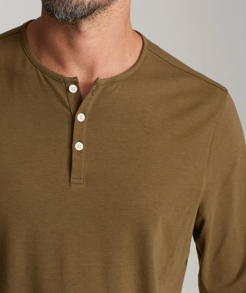 ecosoft-henley-final-sale-vILUIzlL-2.webp Tees & Henleys>UNTUCKit EcoSoft™ Henley - FINAL SALE Dark Khaki