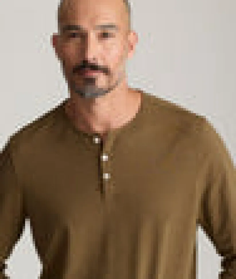 ecosoft-henley-final-sale-vILUIzlL-4.webp Tees & Henleys>UNTUCKit EcoSoft™ Henley - FINAL SALE Dark Khaki