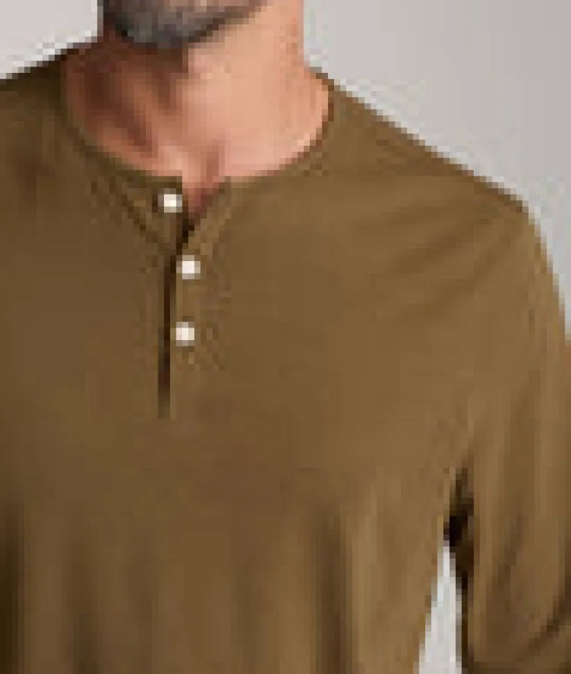 ecosoft-henley-final-sale-vILUIzlL-5.webp Tees & Henleys>UNTUCKit EcoSoft™ Henley - FINAL SALE Dark Khaki