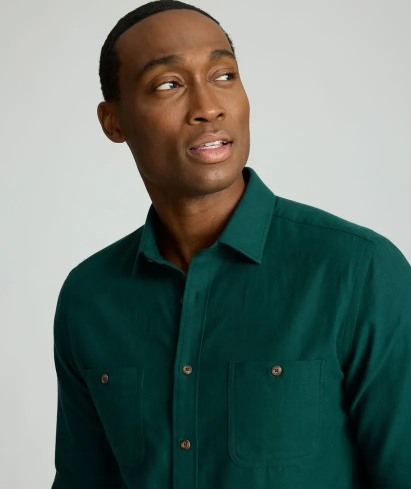 flannel-hemsworth-shirt-IqWADRPG-4.webp Button-Down Shirts>UNTUCKit Flannel Hemsworth Shirt Scarab