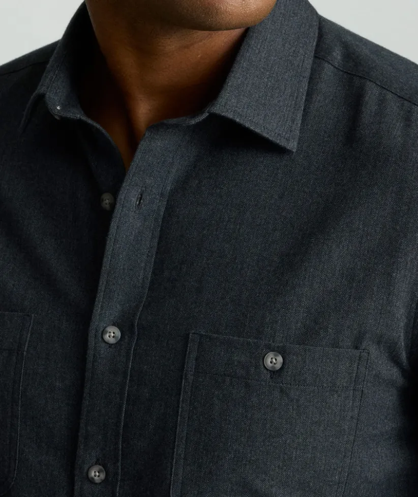 flannel-hemsworth-shirt-obfaDoMF-1.webp Button-Down Shirts>UNTUCKit Flannel Hemsworth Shirt Charcoal