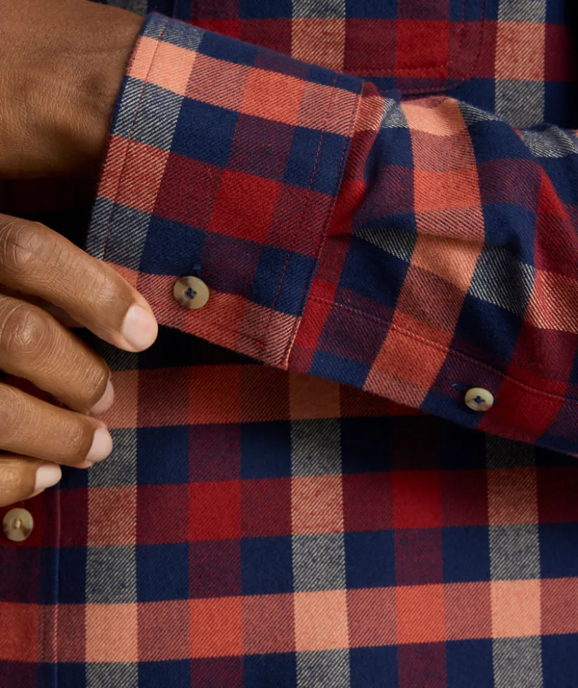 flannel-plenville-shirt-CPTxYWjq-1.webp Button-Down Shirts>UNTUCKit Flannel Plenville Shirt Syrah Check