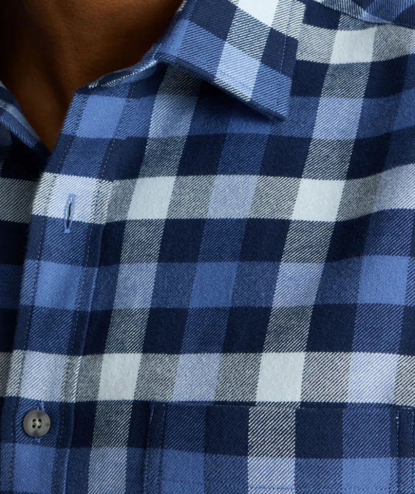 flannel-plenville-shirt-vFbQedyM-1.webp Button-Down Shirts>UNTUCKit Flannel Plenville Shirt Navy Check