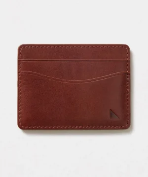 Shoes & Accessories>UNTUCKit Leather Card Case Brown