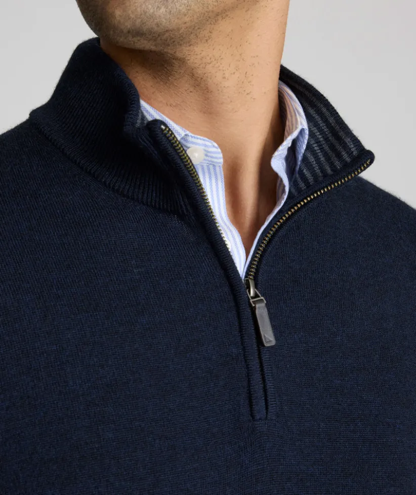 merino-wool-quarter-zip-sweate-LoMSYQgx-1.webp Sweaters>UNTUCKit Merino Wool Quarter-Zip Sweater