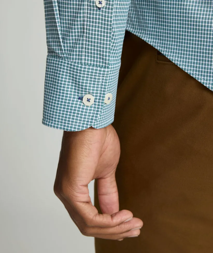 performance-shirt-with-pocket-IsYYPrVD-2.webp Button-Down Shirts>UNTUCKit Performance Shirt with Pocket Green Check