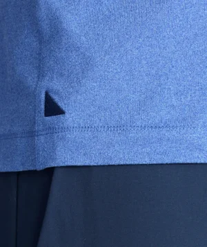 Tees & Henleys>UNTUCKit Performance Tee Ocean Blue