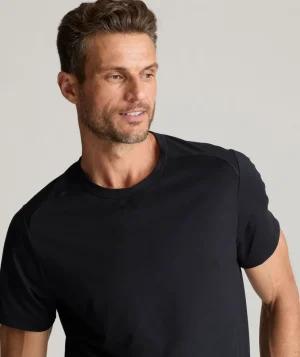 Tees & Henleys>UNTUCKit Performance Tee Black