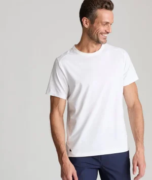 Tees & Henleys>UNTUCKit Performance Tee White