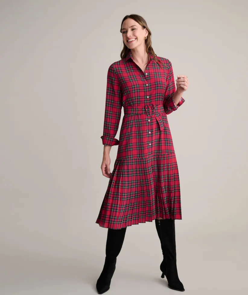 plaid-judy-pleated-dress-qBSGZNEQ-2.webp Shirts|Dresses>UNTUCKit Plaid Judy Pleated Dress Stewart Plaid