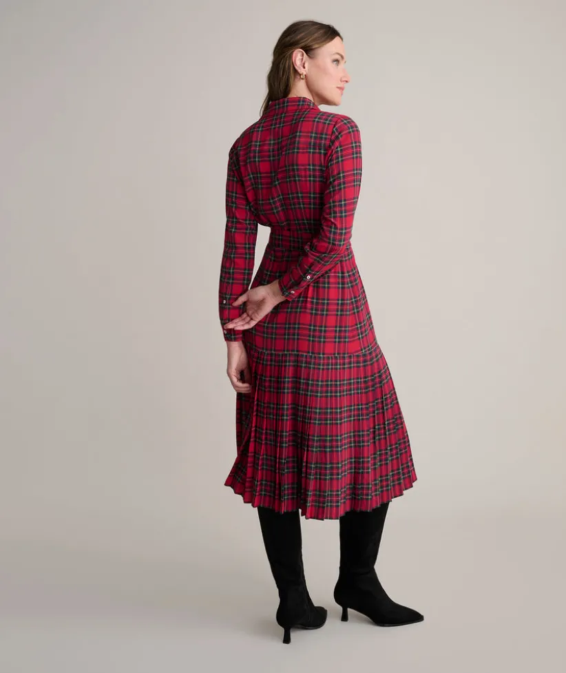 plaid-judy-pleated-dress-qBSGZNEQ-3.webp Shirts|Dresses>UNTUCKit Plaid Judy Pleated Dress Stewart Plaid
