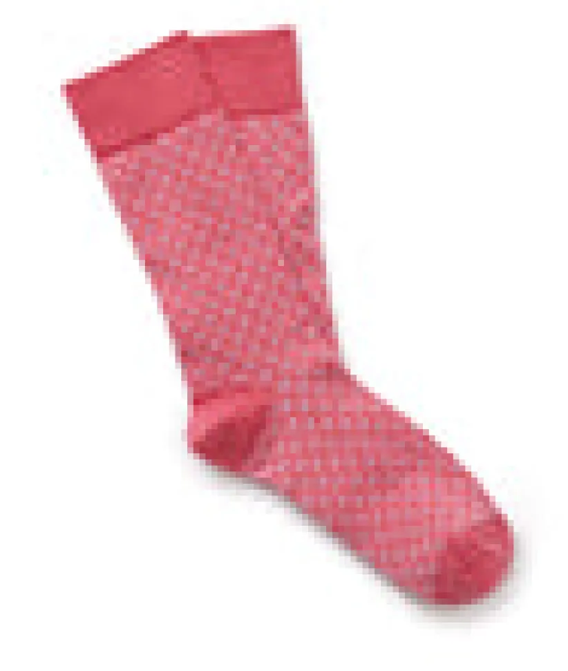 printed-socks-DrwbsQDx-1.webp Shoes & Accessories>UNTUCKit Printed Socks Red Geo Print