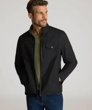 Jackets & Vests>UNTUCKit Quilted City Jacket Black