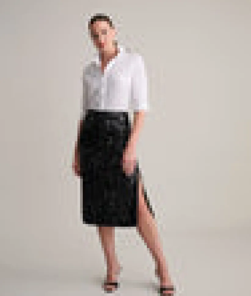sequinned-celine-skirt-FBAjLOuR-5.webp Shirts|Dresses>UNTUCKit Sequinned Celine Skirt Black Sequin