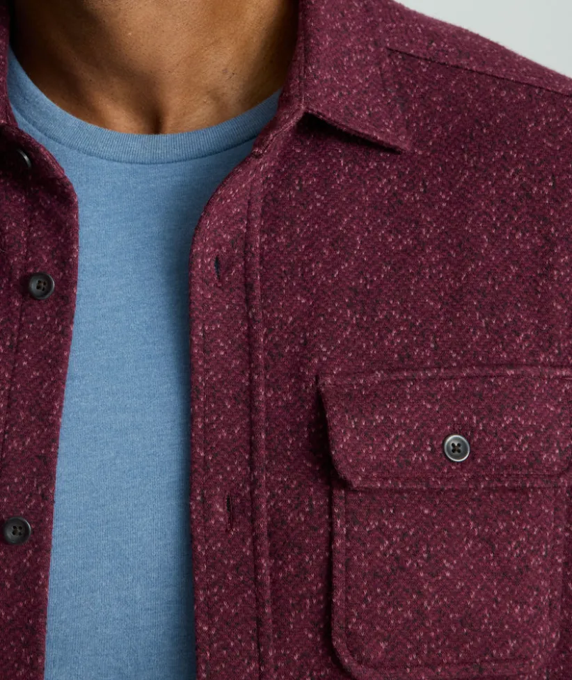 sweater-flannel-fCIaLIKO-1.webp Button-Down Shirts>UNTUCKit Sweater Flannel Maroon