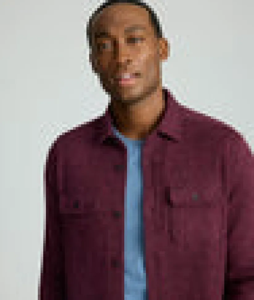 sweater-flannel-fCIaLIKO-5.webp Button-Down Shirts>UNTUCKit Sweater Flannel Maroon