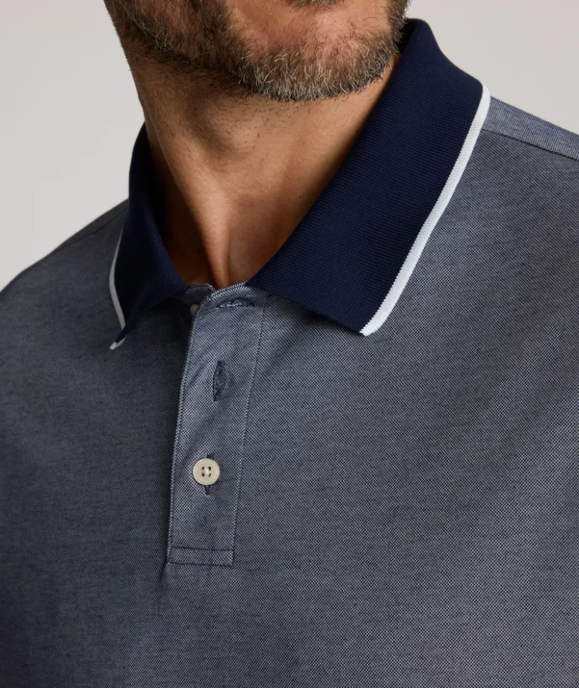 tipped-performance-long-sleeve-QzwSeQOV-1.webp Polos>UNTUCKit Tipped Performance Long-Sleeve Polo - FINAL SALE Navy