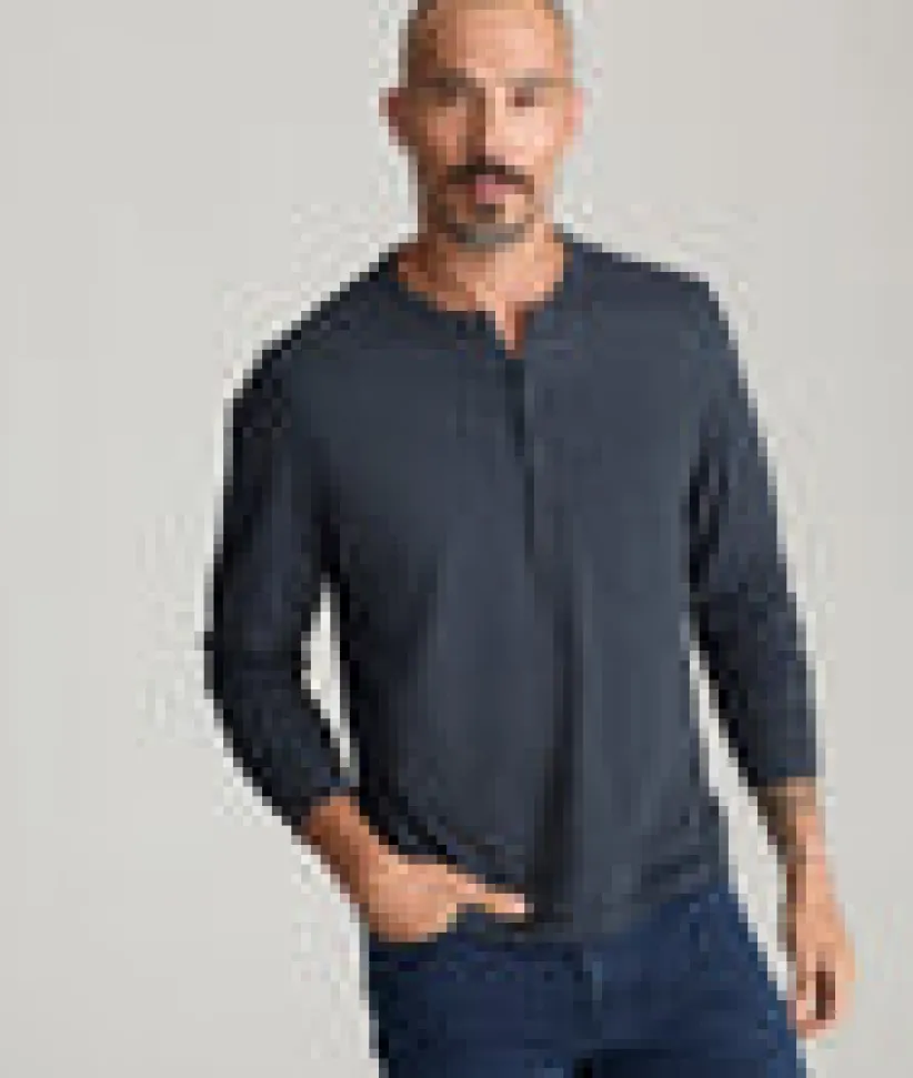 ultrasoft-henley-bGdpFZgG-3.webp Tees & Henleys>UNTUCKit Ultrasoft Henley
