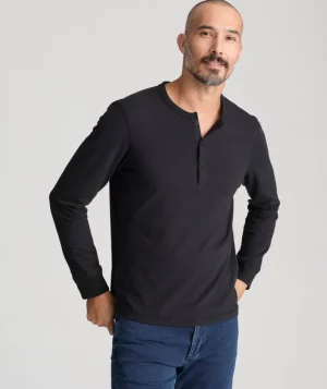 Tees & Henleys>UNTUCKit Ultrasoft Henley