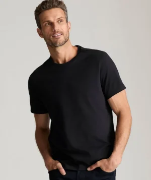 Tees & Henleys>UNTUCKit Ultrasoft Tee Black