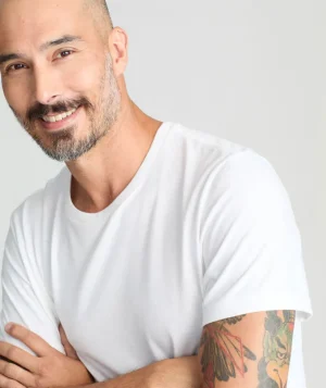 Tees & Henleys>UNTUCKit Ultrasoft Tee White