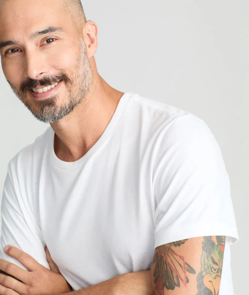 ultrasoft-tee-piLFYrGD-1.webp Tees & Henleys>UNTUCKit Ultrasoft Tee White