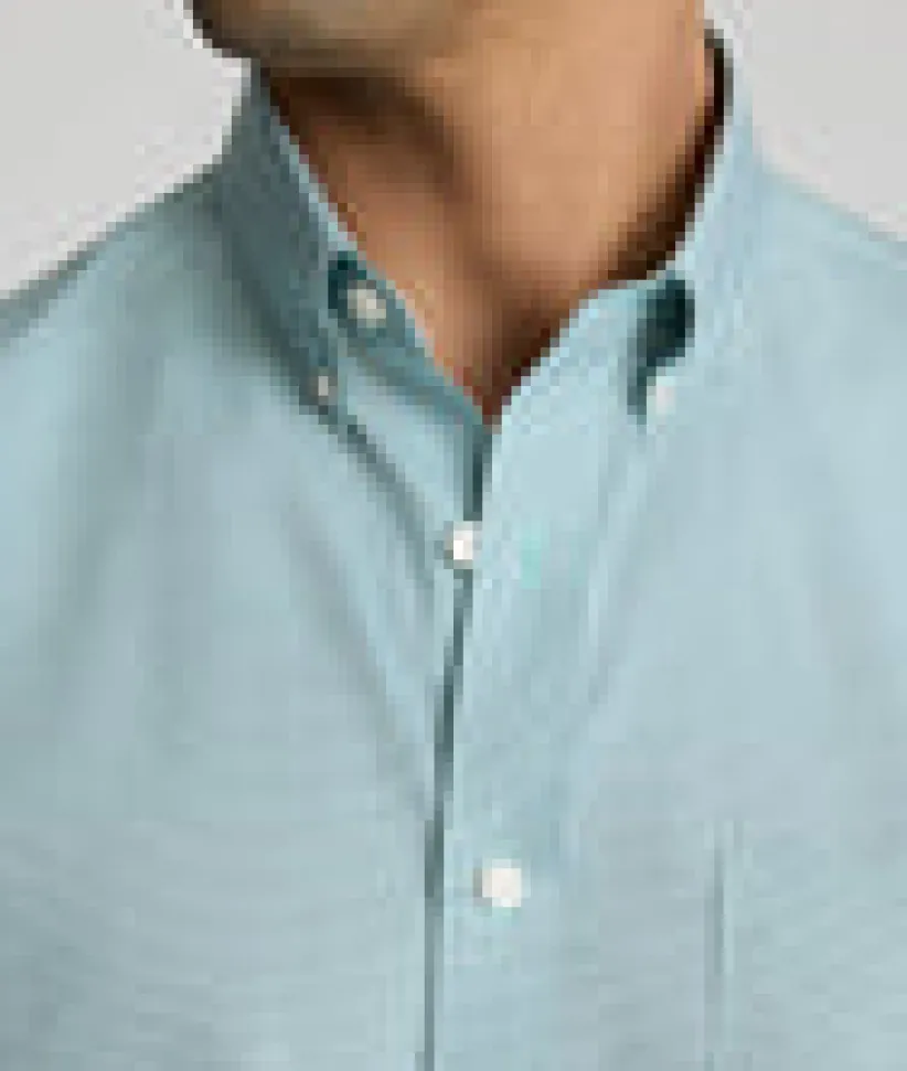 wrinkle-free-cadetto-shirt-rROLdNwT-5.webp Button-Down Shirts>UNTUCKit Wrinkle-Free Cadetto Shirt Green Microgingham
