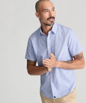 Button-Down Shirts>UNTUCKit Wrinkle-Free Short-Sleeve Dante Shirt