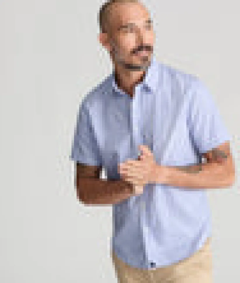 wrinkle-free-short-sleeve-dant-xzafUbbF-4.webp Button-Down Shirts>UNTUCKit Wrinkle-Free Short-Sleeve Dante Shirt