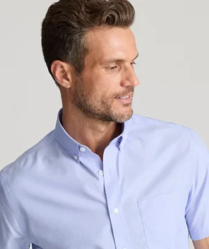 Button-Down Shirts>UNTUCKit Wrinkle-Free Short-Sleeve Hillstowe Shirt