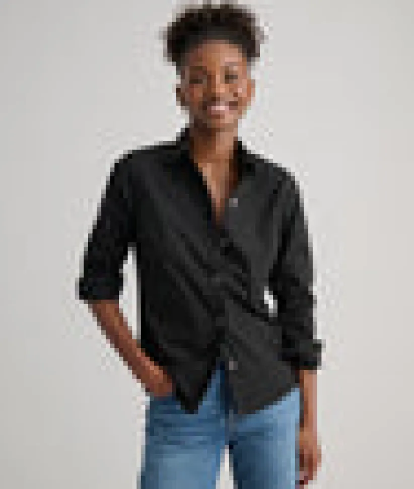 wrinkle-free-stretch-cotton-be-mZXUToxf-4.webp Shirts|Dresses>UNTUCKit Wrinkle-Free Stretch Cotton Bella Shirt Black