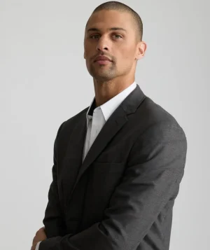 Sport Coats>UNTUCKit Wrinkle-Resistant Palazzo Sport Coat Gray