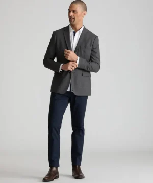 Sport Coats>UNTUCKit Wrinkle-Resistant Palazzo Sport Coat Gray