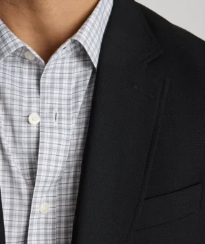 Sport Coats>UNTUCKit Wrinkle-Resistant Palazzo Sport Coat Black