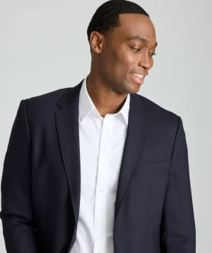 Sport Coats>UNTUCKit Wrinkle-Resistant Palazzo Sport Coat Navy